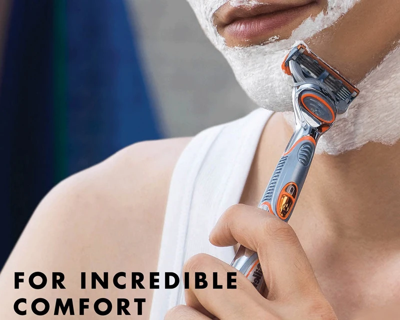 Gillette Fusion 5 Razor 5-Layer Blades Shaving Machine for Men Sharp Blades Men's Shaving Razor