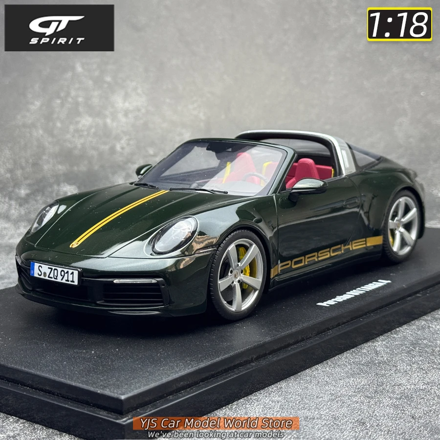 GT Spirit 1:18 New 911 (992) Targa 4 Car Model Static Ornament