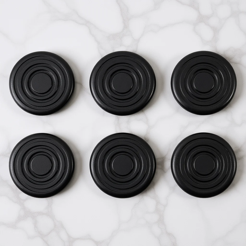 

6Pcs Plastic Guitar Effect Foot Nail Caps Stomp Knobs Easy Install Protective Pedal Caps Compatible with Most Guitar Effect