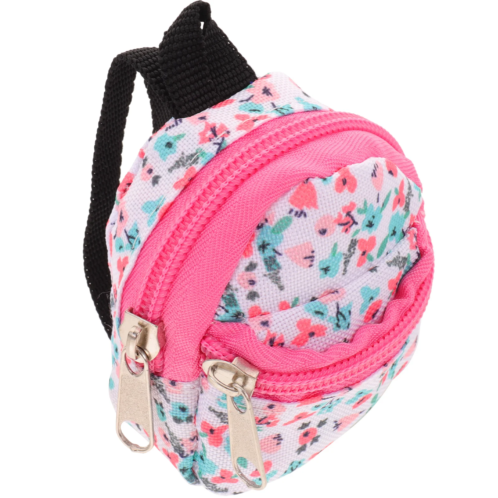 

Mini Backpack Cars Schoolbag Ornament for Dolls Polyester Photography Props Backpacks Girls