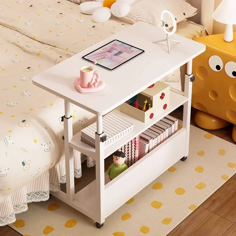 Multi-functional Household GoodsBedside Table Movable Lifting Computer Table Desk Bedroom Home Student Study Table