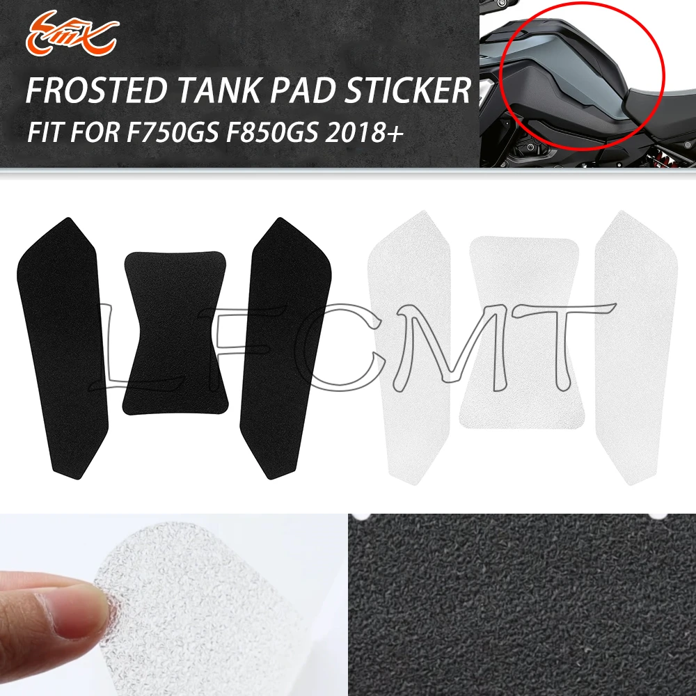 

Fit for F750GS F850GS F 850 750 GS 2018-UP Motorcycle Tank Pad Protection Sticker Side Fuel Tank Knee Grid Traction Pad Decal