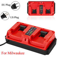Power Tools Parts for M18 Portable Mini Fast Charger for Milwaukee 14.4V 18V Li-ion Battery 48-11-1815 48-11-1820 48-11-1830