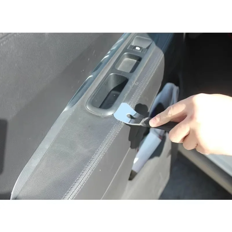 신형 자동차 내부 클립 패널 트림 설치 제거 도구 스테인리스 스틸 프라이 플레이트 변환 설치 도구