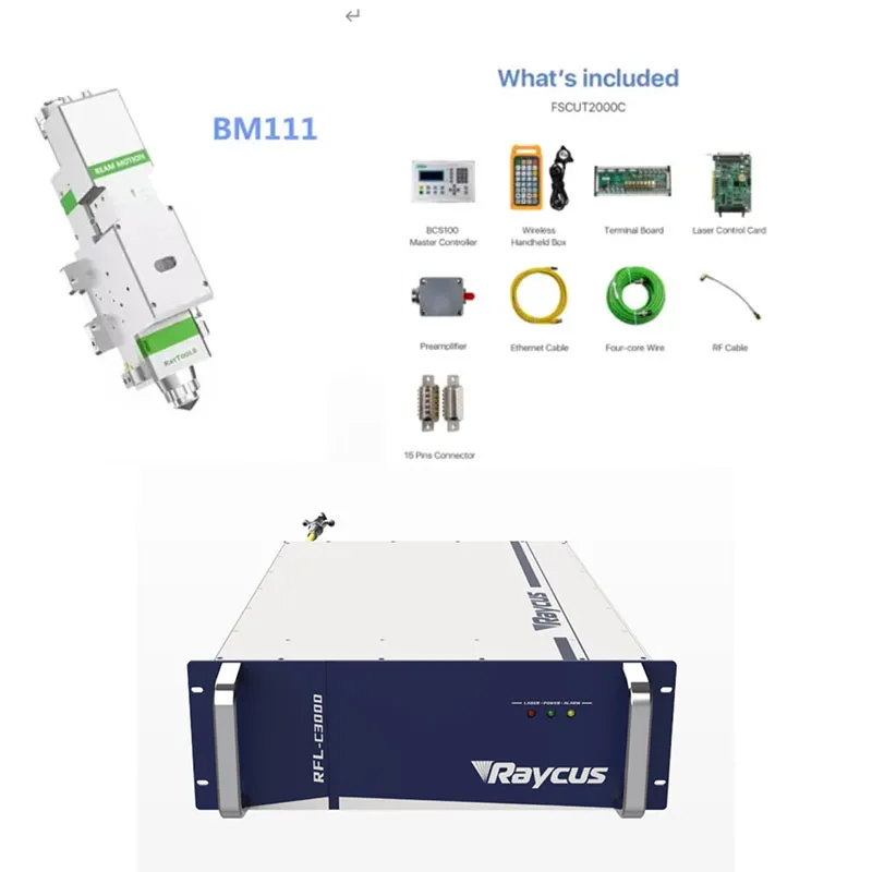 

fiber la ser spare parts cutting head BM111 raycus las er source La ser Head BM110