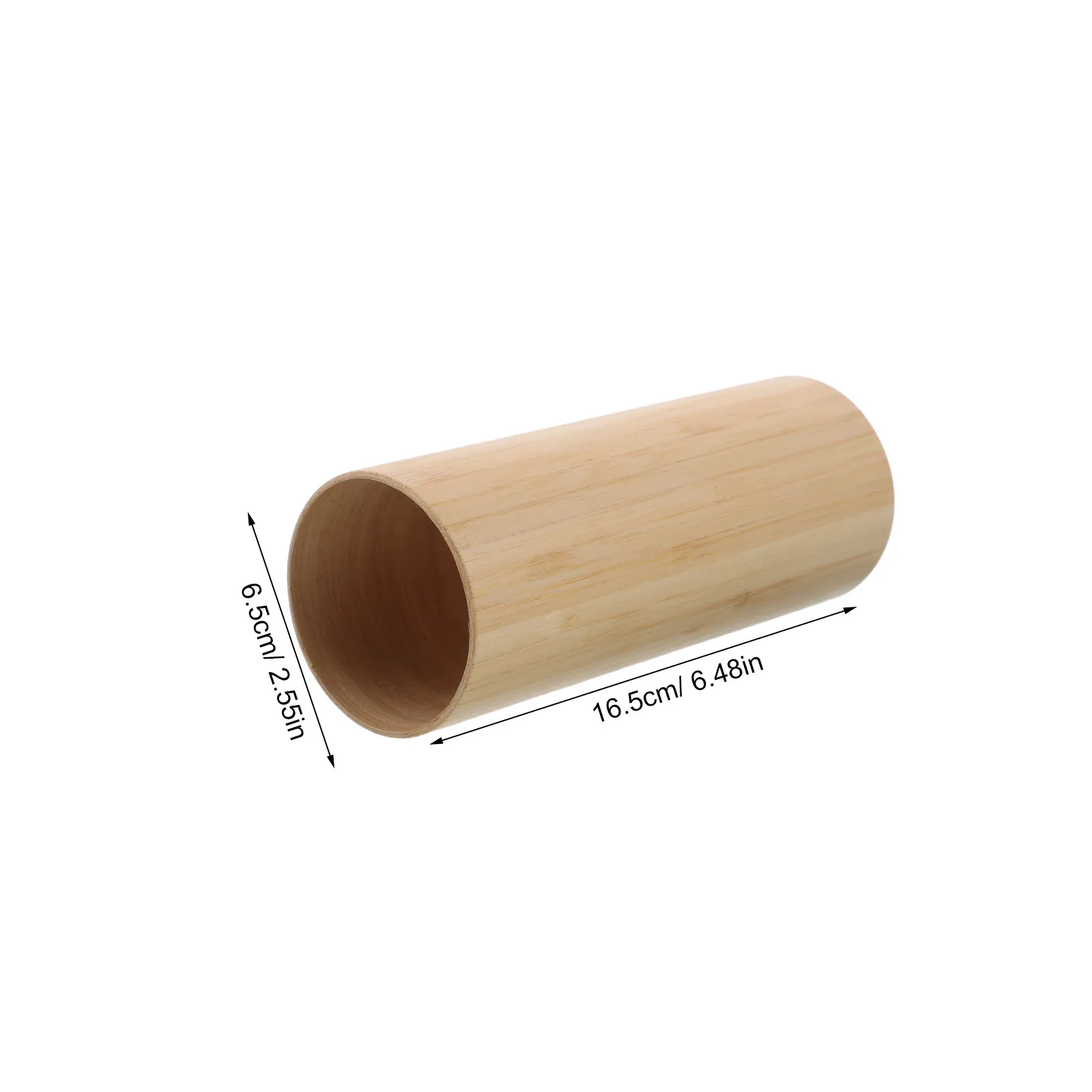 Bamboo Wind Chime Tubes Eco Bamboo Tube DIY Replacement Parts Japanese Style Thick Cylinder for Garden Patio Balcony Indoor