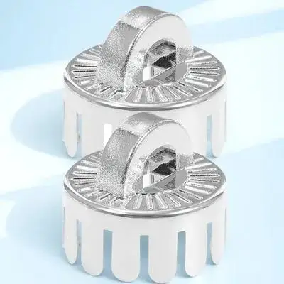 

10Pcs Ball Pendant Caps Exquisite Design Plastic DIY Christmas Ball Parts Decorative Covers Creative Balls Accessory