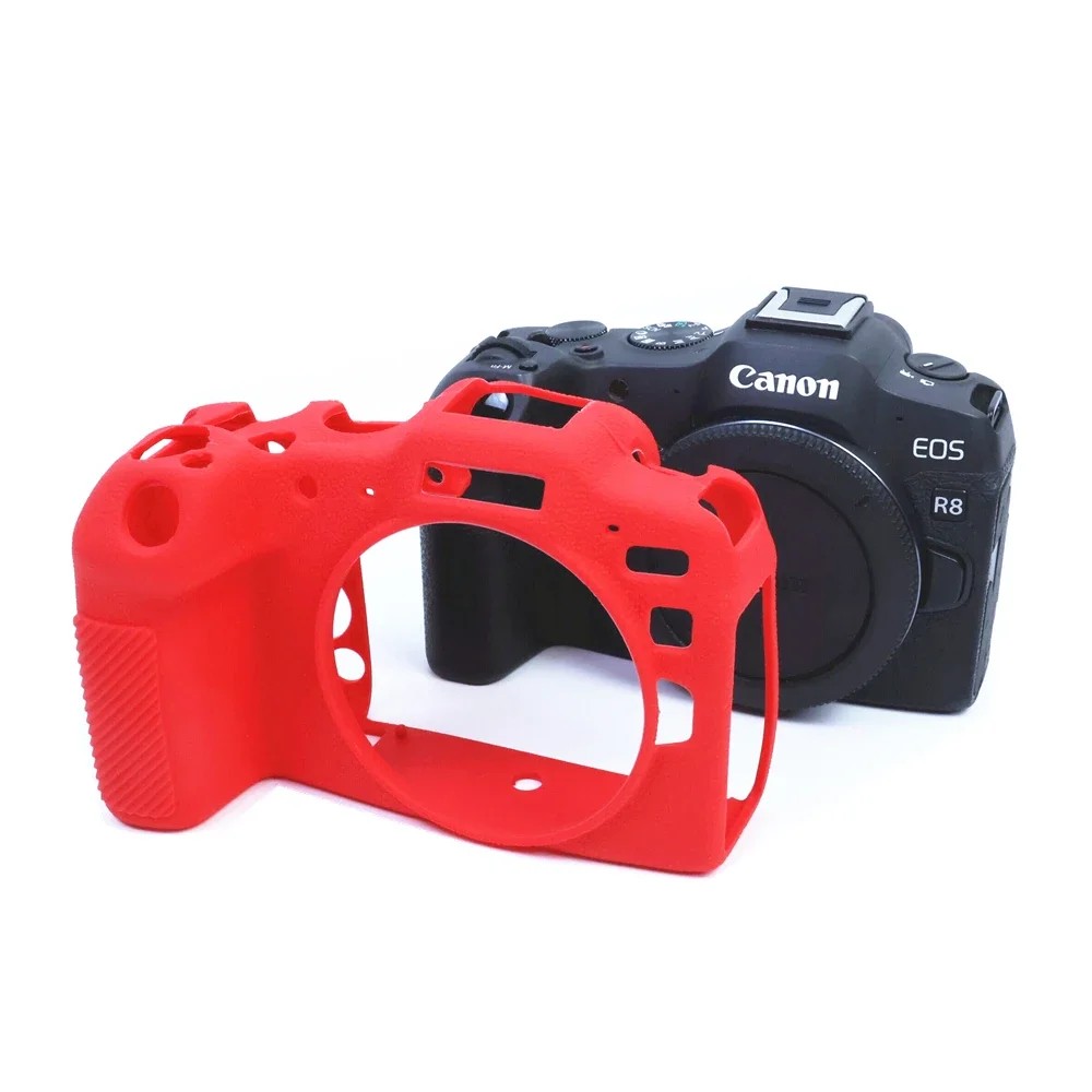 For Canon EOS R8 Camera bag Rubber Silicon Case Body Cover Protector Frame Skin