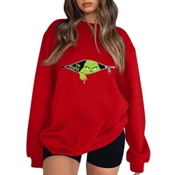 Women'S Fashion Casual Long-Sleeved Printed Crew-Neck Hoodie Ropa De Mujer Ofertas Con EnvíO Gratis Vetement Femme 2024