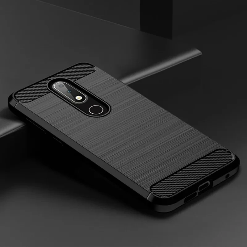 For Nokia 3.1 Plus nokia3.1+ Silicone Protective Case Shockproof Phone Cover for nokia 3.1plus nokia3.1 plus Soft Matte Cases