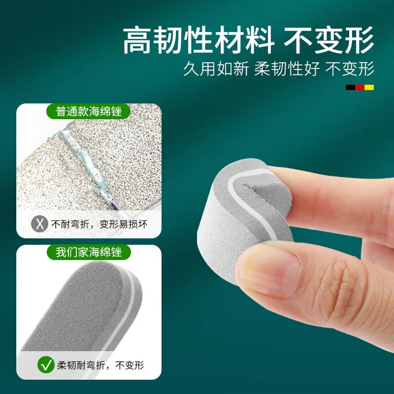 

50PCS Professional Mini Double sided Polishing Nail Sponge Nail Files Type A Polishing Nail Surface Polishing Blocks Nails Tools
