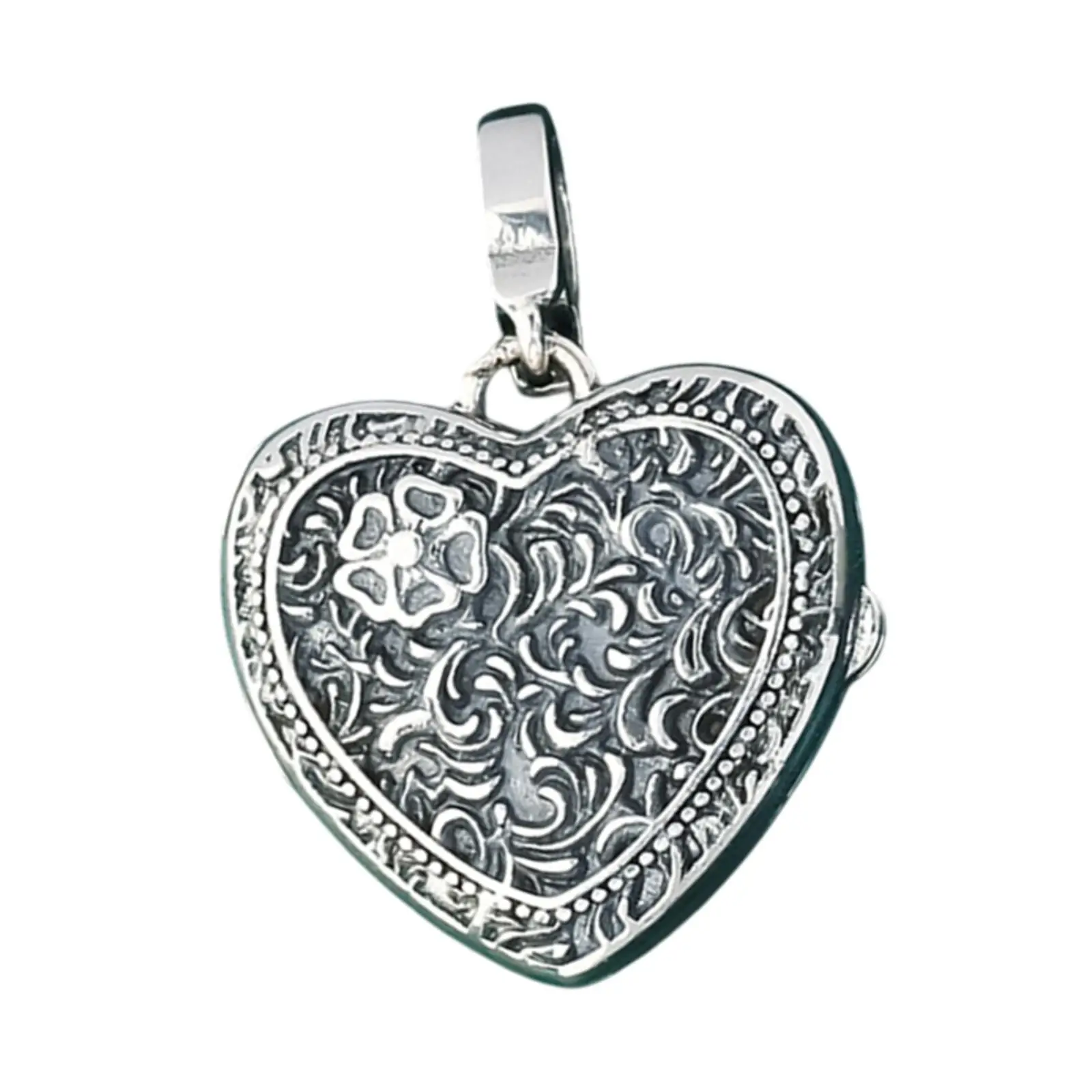Locket Pendant Love Pendant Creative Charm Hold Pictures Fashion Jewelry Gift for Festival Holiday Halloween Party Prom