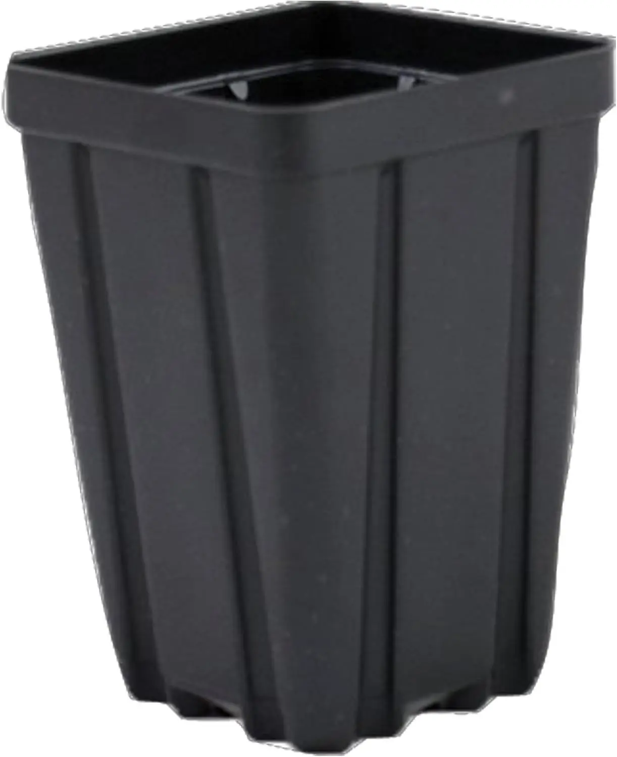 

Square Greenhouse Pots 3.5 inch x 5 inch- Black - Plastic - Deep - Case of 450 by Growers Solution