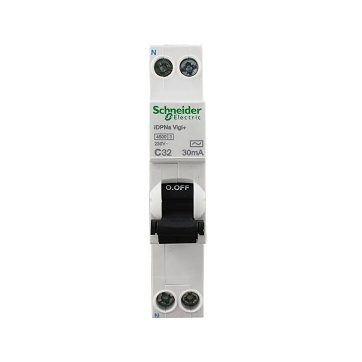 

A9D93632 A9 SLIM 4,5 кА 32 А Тип А 1P+N | C | 30мА | 32A IDPN Vigi+ (18 мм) Автоматический выключатель остаточного действия типа A