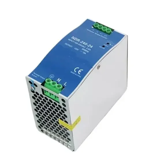 EDR-240 NDR-240 Industrial DIN Rail Switching Power Supply 240W 12V 24V 48V AC/DC EDR-240-24 Single Output Source Power