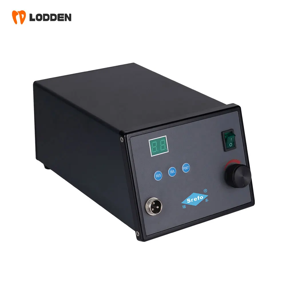 200W 50000rpm Lodden Dental Lab Brushless Micromotor potable polishing dental machine guards for teeth grinding