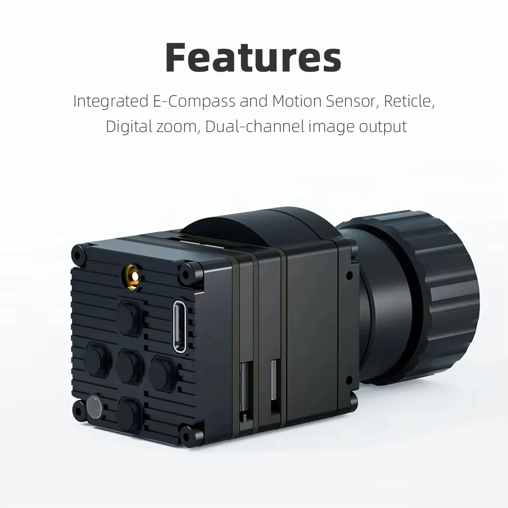 Промышленная инфракрасная тепловизионная камера 384x288, выход AHD + USB, мониторинг безопасности, решение ASIC, A1T-AHD, с объективом