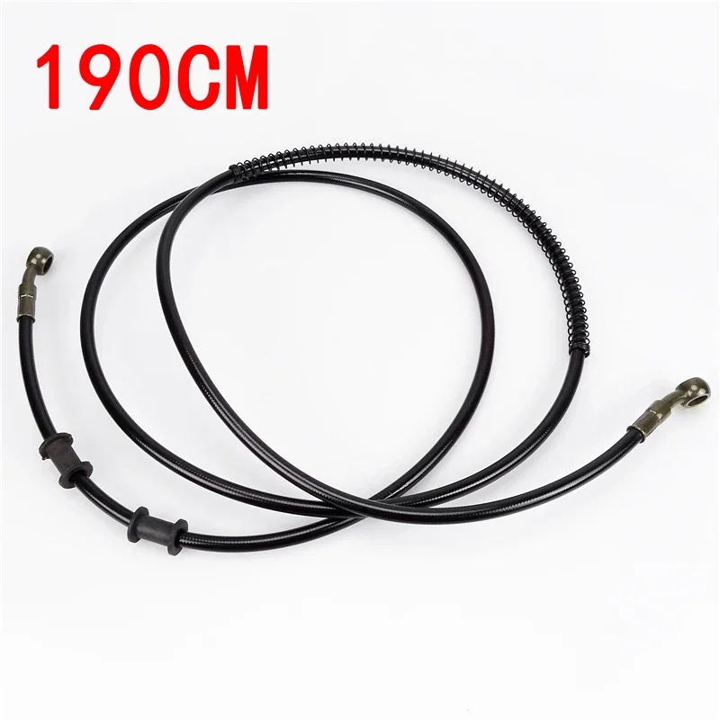 

Motorcycle Hydraulic Brake Oil Hose Clutch Braided Brake Line 60cm-190cm Universal for Suzuki Honda Yamaha Dirt Bike