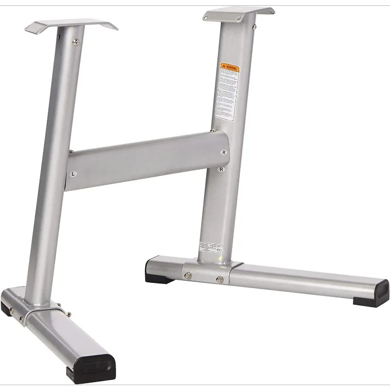 Haltère réglable sur support de poids