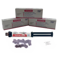 Dental TOTALCEM Self Adhesive Resin Cement ITENA Porcelain Veneer Crown Composite Glue Dual Cure Ceramic Denture Repair Bonding
