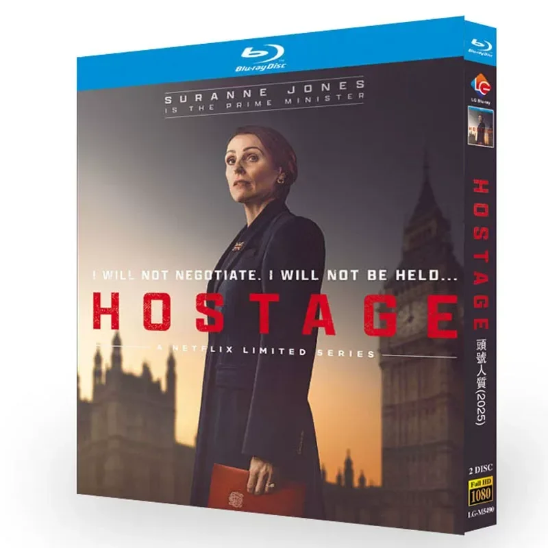 Image of BD Blu-ray High Definition American Drama The Number One Hostage In The Room 2 Disc Box