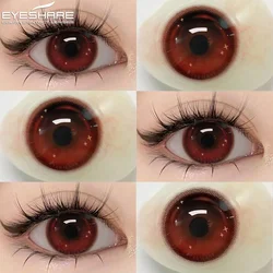 EYESHARE 1 Pair New Colored Contact Lenses for Eyes Red Contacts Lenses Yearly Natural Fashion Blue Eyes Contacts Korean Lenses