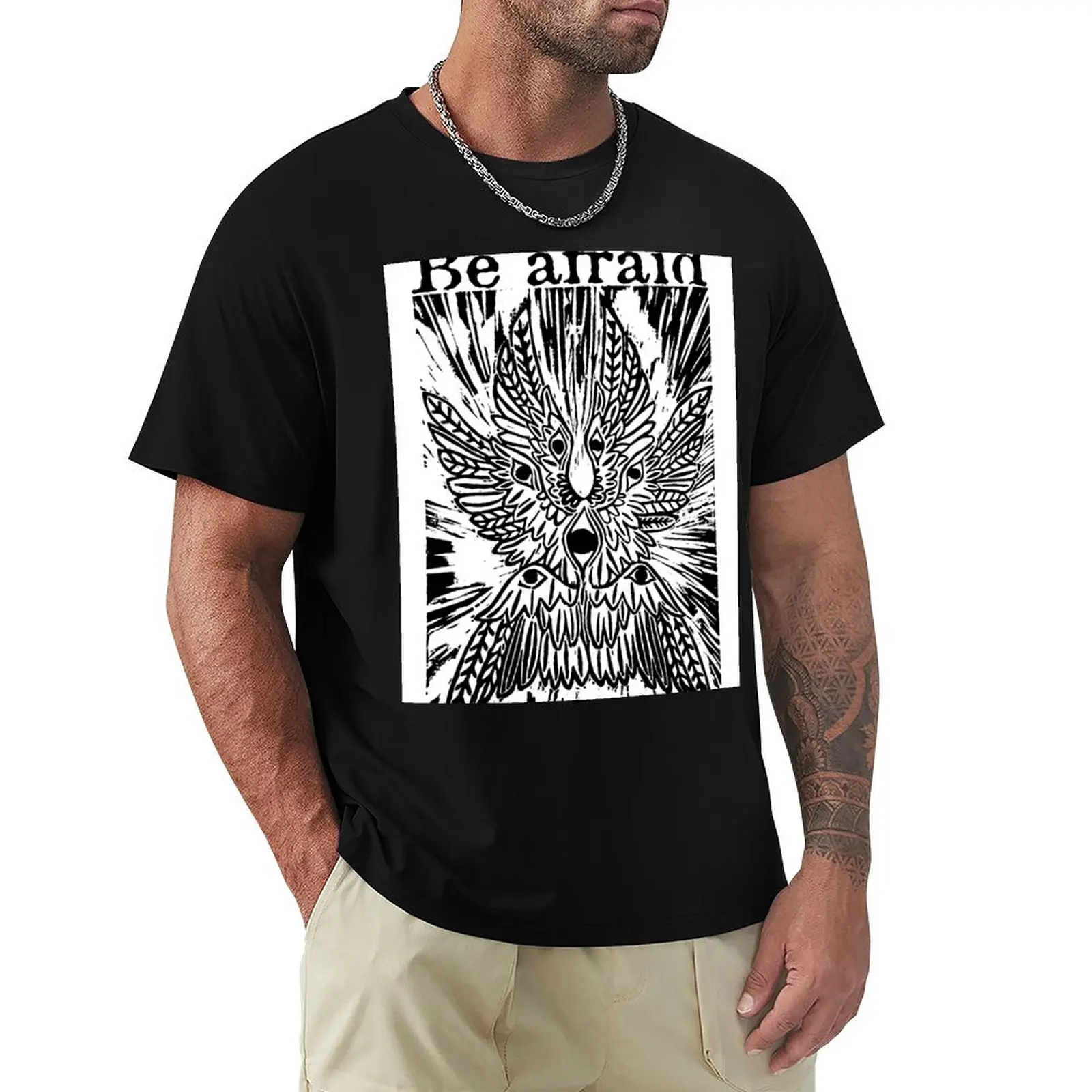 Biblically accurate angel print design T-Shirt Running Gym Short Sleeve Sports Tee