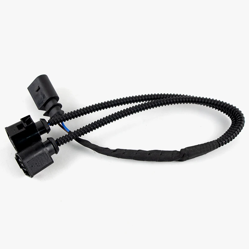 Car Snail Horn Plug For VW Polo Golf 6 MK6 ID3 ID4 Jetta Passat Audii High Low Tone Horn Cable One Out Two Wiring Harness