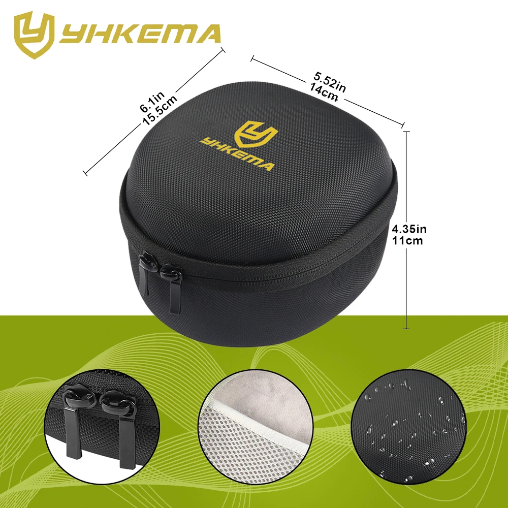 Tactical Headset Bag Electronic shooting earmuff storage bag Portable headset multi-function carrying Storage Case Box