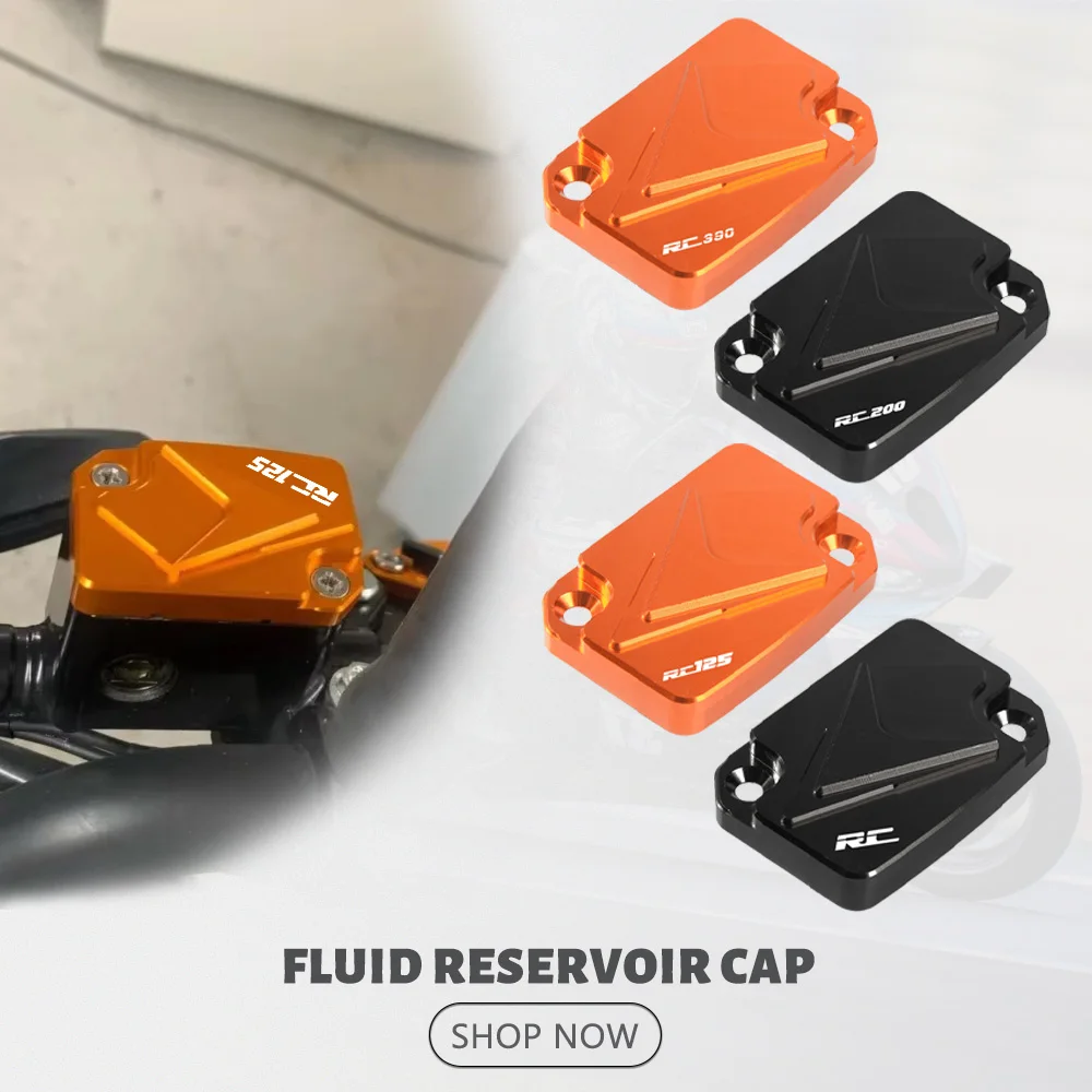 Moto Front Brake Fluid Reservoir Cover Cap For KTM RC125 RC200 RC390 RC Duke 125 200 390 2013 2014 2015 2016 2017 2018 2019 2020