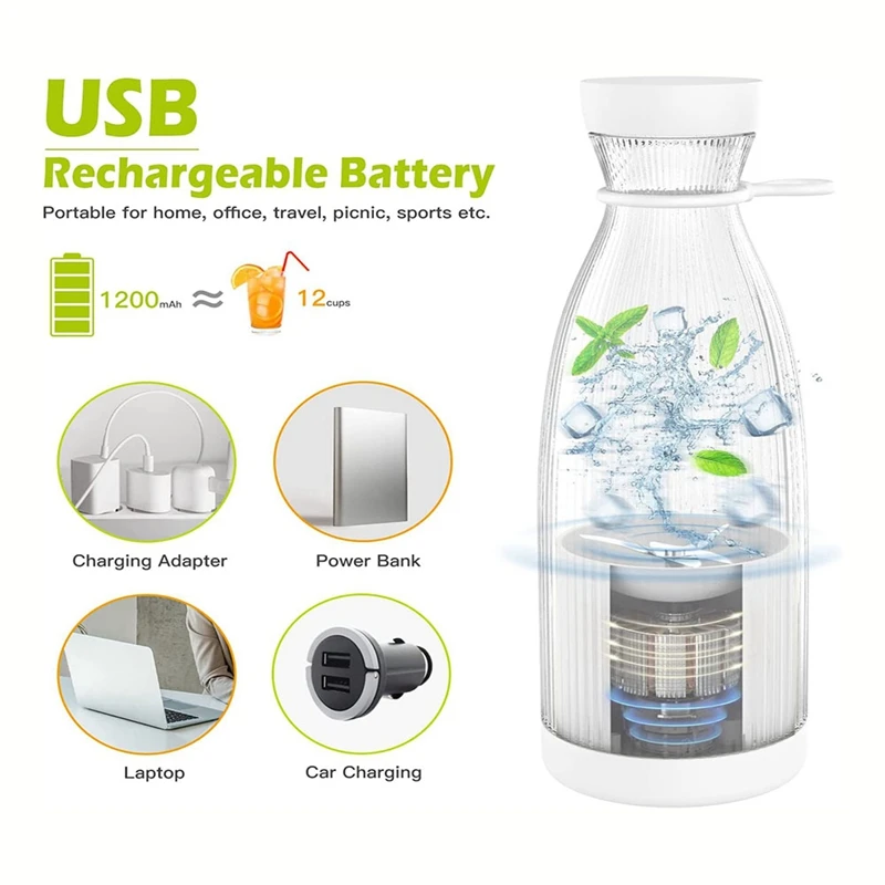 كوب خلاط بحجم شخصي للهز والعصائر ، خلاط عصير طازج كهربائي ، خلاط شخصي