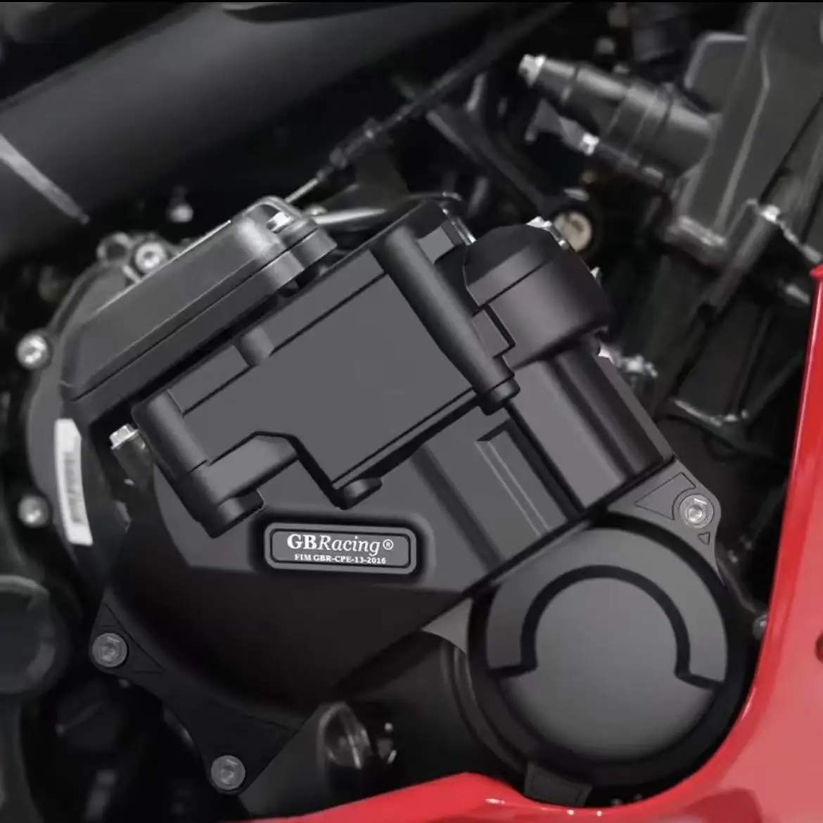 لهوندا CBR650R E-Clutch 2024-2025 + / CB650R E-Clutch 2024 + 2025 غطاء محرك الدراجة النارية GB سباق الغطاء الواقي الملحقات