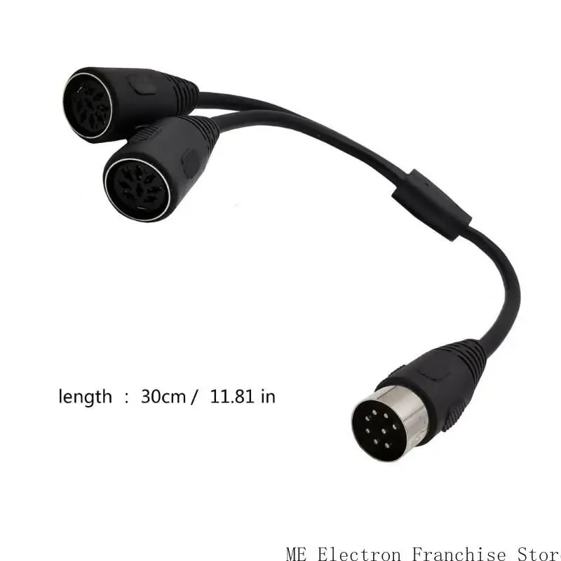 T5EA 8 Pin Din Splitter y Адаптер кабель 1 мужчина до двух женских сплиттеров для динамиков