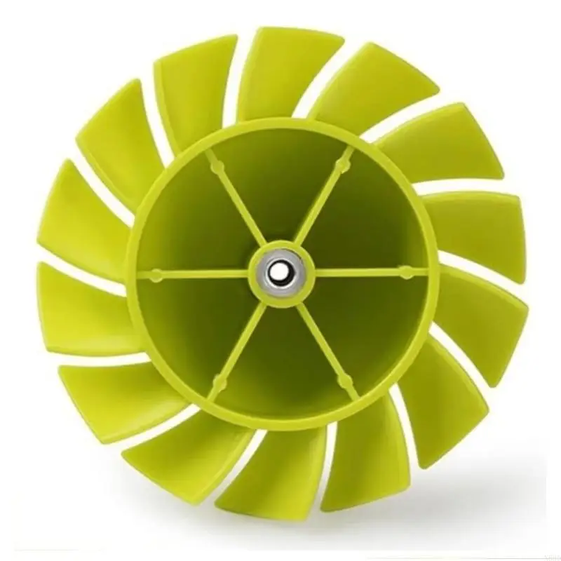 N58D ملحق المروحة متعددة المروحة البلاستيك البلاستيك في الهواء الطلق مروحة مروحة مروحة المروحة الاستبدال جزء الفراغ مثالي لتثبيت