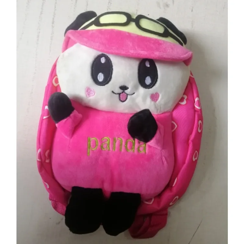 Child Princess Kindergarten School Panda Bag Toddler Girl Backpack Book Bags Doll Toy