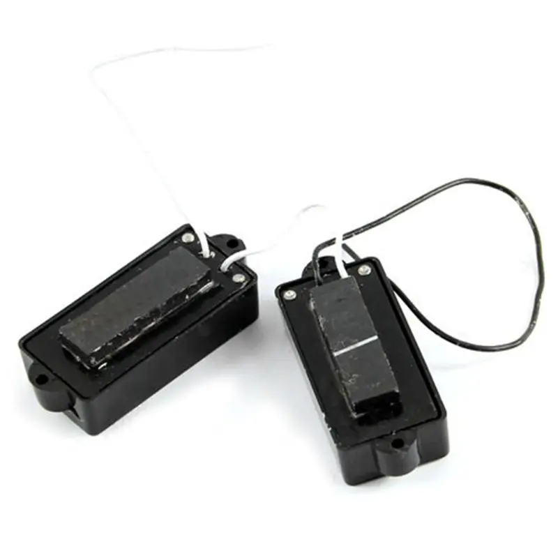 Black 4 String Noiseless Pickup Set For Precision Bridge Pickup Set new DropShipping