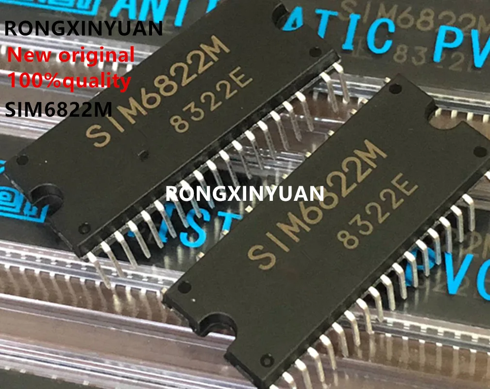 

10 шт. 100% новый оригинальный драйвер двигателя SIM6822M DIP-40 для высоковольтных 3-фазных двигателей, 400В 5А
