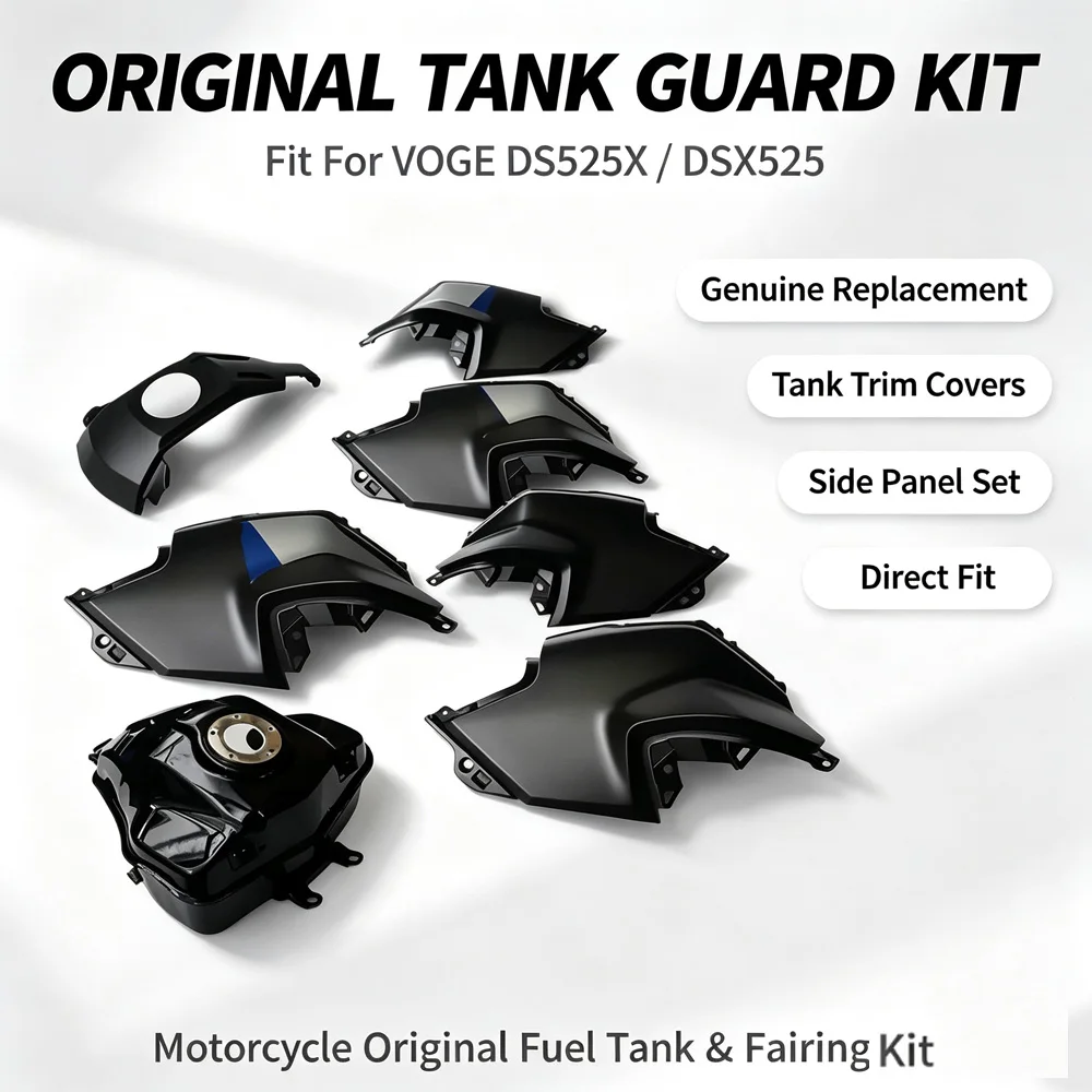 For VOGE DS525X DSX525 525DSX DS525 X DS X 525 DSX Motorcycle Original fuel tank guard fuel tank decorative cover