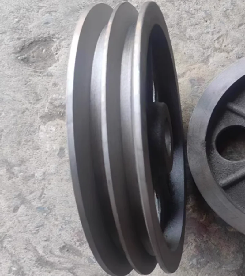 Diameter 280/300/320mm A2 Triangular Belt Wheel Type A Double Groove Outside Cast Iron Motor Belt Disk Motor Accessories