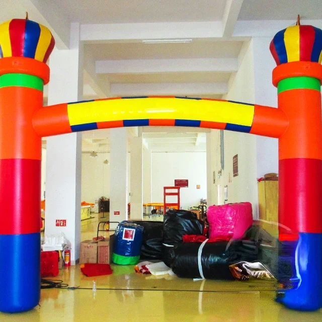 Christmas Inflatable Arch| Customized Promotional Inflatable Finish Line Arch| Inflatable Customized Rainbow Arch for Sale