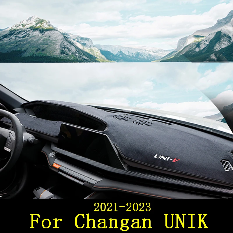 

Car Styling Dash Mat Dashmat Dashboard Cover Sun Shade Dash Board Cover Carpet For Changan UNIV UNI-V 2021-2023