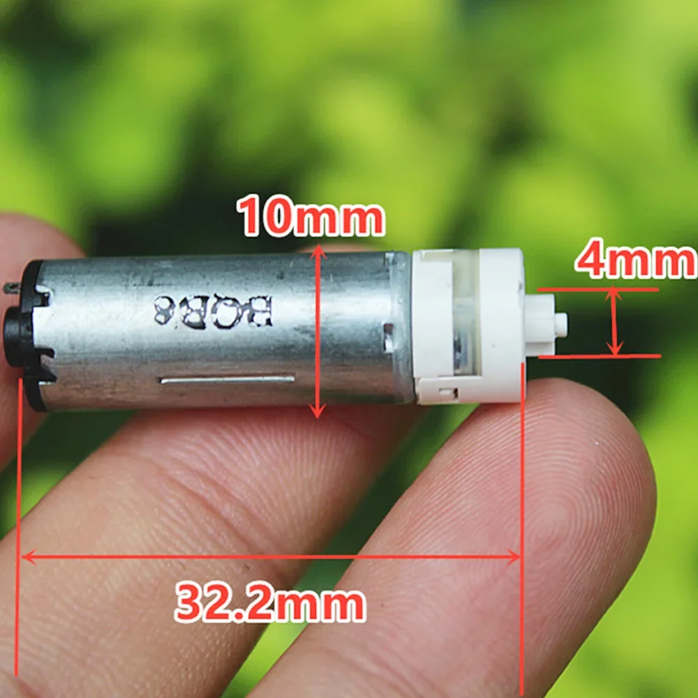 Mini 10mm Reduction Engine Planetary Gearbox Gear Reducer Motor Mini Mute DC 1V-3.7V 34RPM-125  Robot Toy/Fingerprint Lock