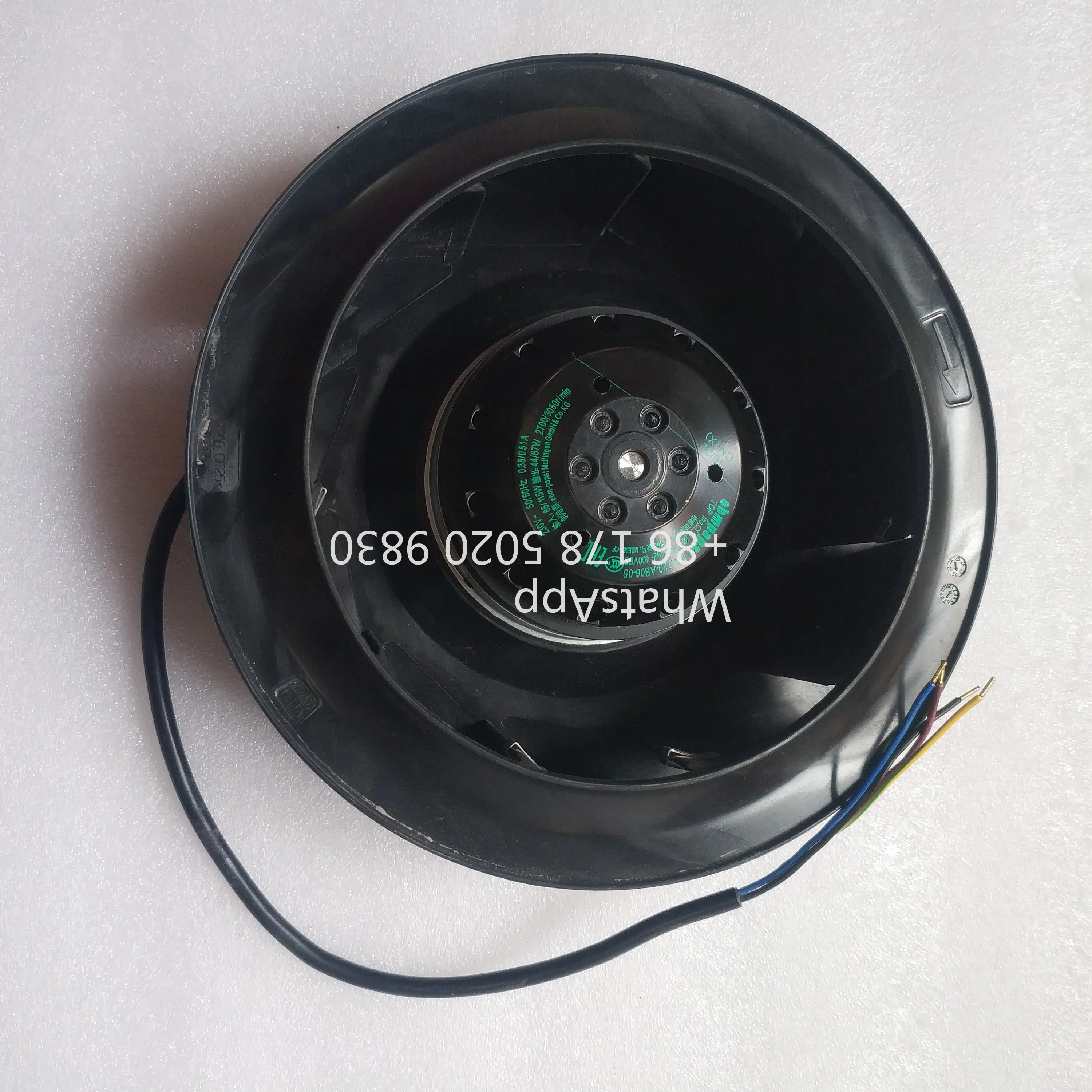 61.115.2501 Fan motor for ebmpapst R2E220-AB06-05 Capacitor operated asynchronous motor M2E068-GF suit for Heidelberg SM74