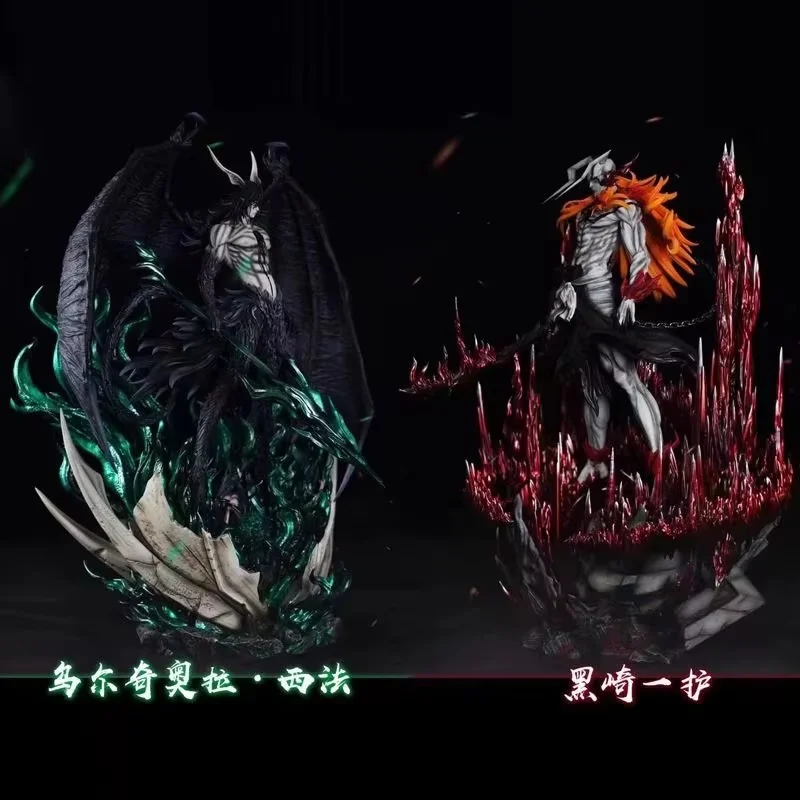 

Anime Action Figure 33cm Kurosaki Ichigo Ulquiorra Cifer Bleach Series 1:1 Collectible Desktop Model Toy for Kids Xmas Gift