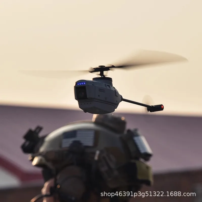 Rc Era C127 Black Hornet 4ch Rc Helicopter 720p Camera Optical Flow 6-Axis Gyro Altitude Hold Rtf
