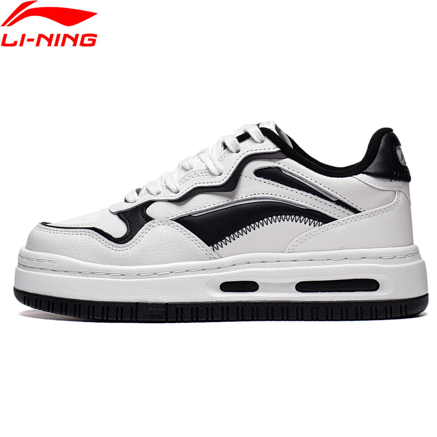 Li-ning-zapatos de estilo de vida clásico FUTURE C1 para mujer, zapatillas deportivas con doble cojín, forro cómodo, suaves, Retro, AGCT028