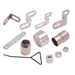 Motorcycle Exhaust Pipe Universal Stainless Steel Connection Extension Bracket Welding Port Adapter Gasket Pull Hook Fittings