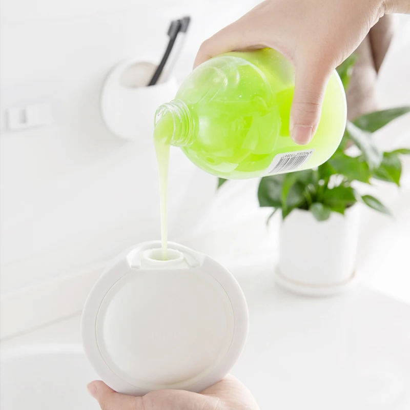 

Wall Automatic Foam Soap Dispenser Hand Push-type Liquid Soap Dispensers Shampoo Storage Container Bathroom Kitchen Accessories