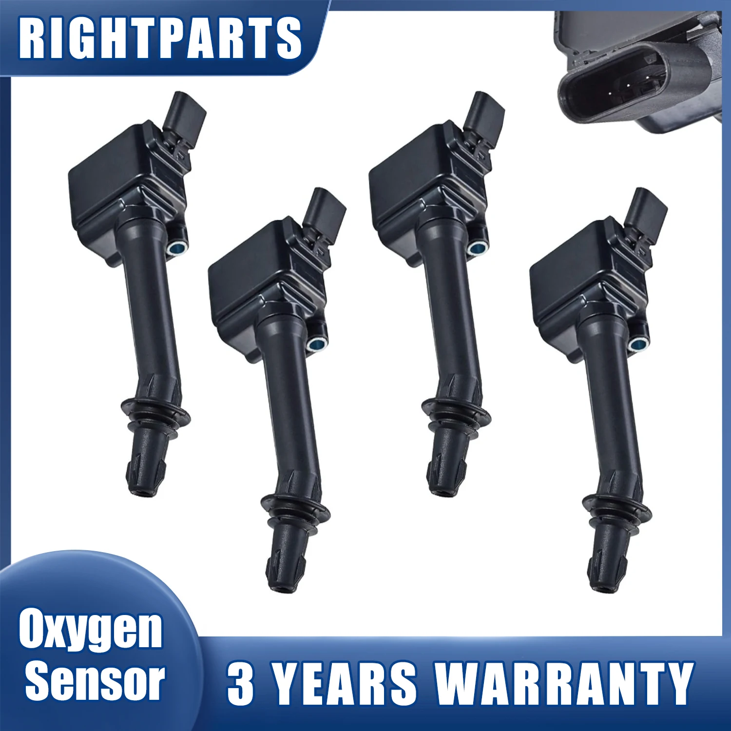 4X Ignition Coil For OPEL ASTRA J CASCADA INSIGNIA A ZAFIRA TOURER 55595516 For VAUXHALL ASTRA Mk VI 1208109 55569253 H6T15371ZC