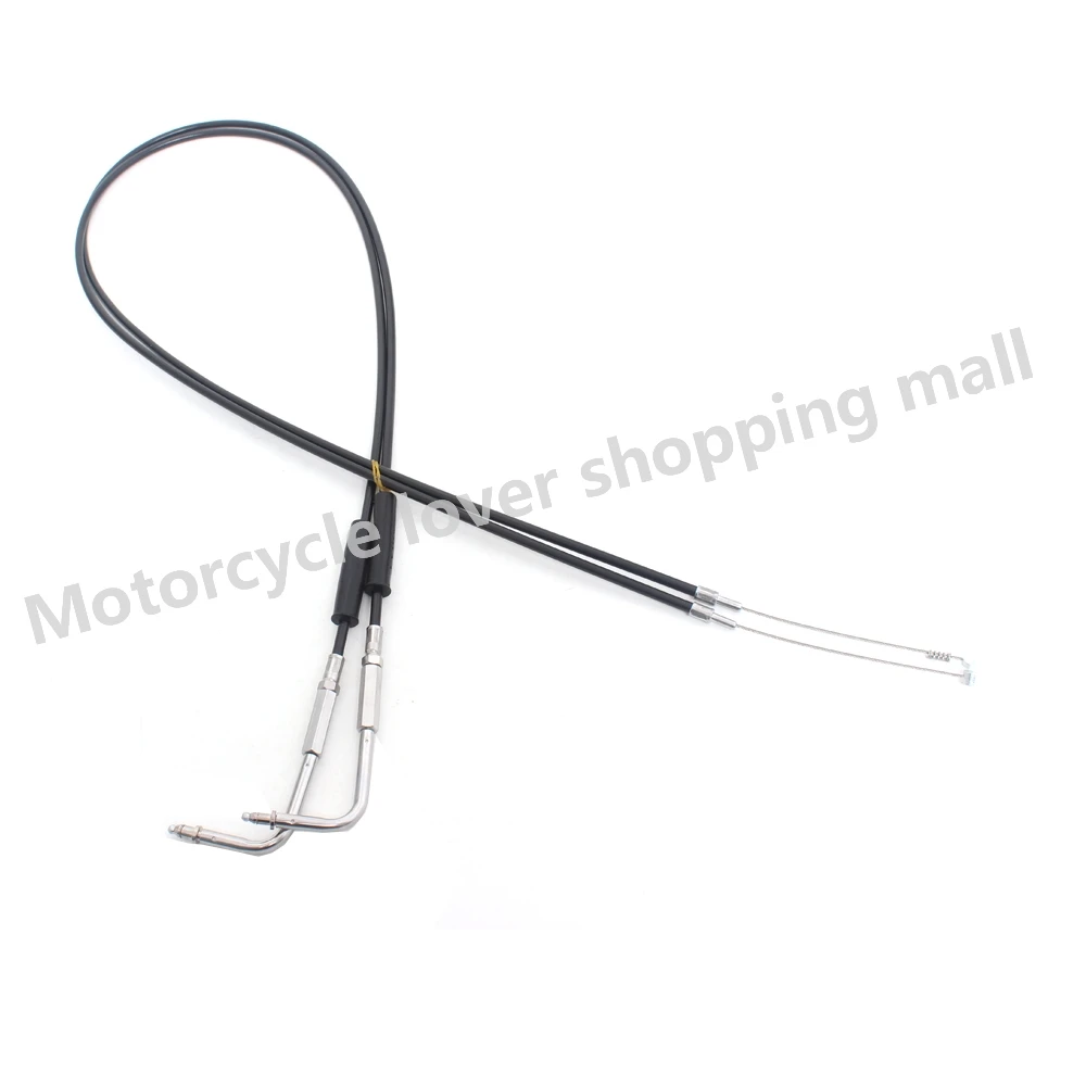 Motorcycle Accessories Black Throttle Cable for Harley Davidson Sportster XL1200 XL883 Dyna Softail Electra Glide 1996-2010 New